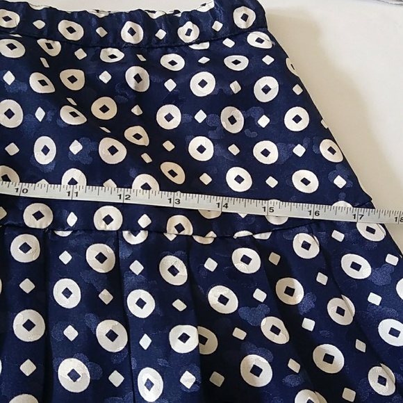 Blue pleated print - Picture 5 of 8